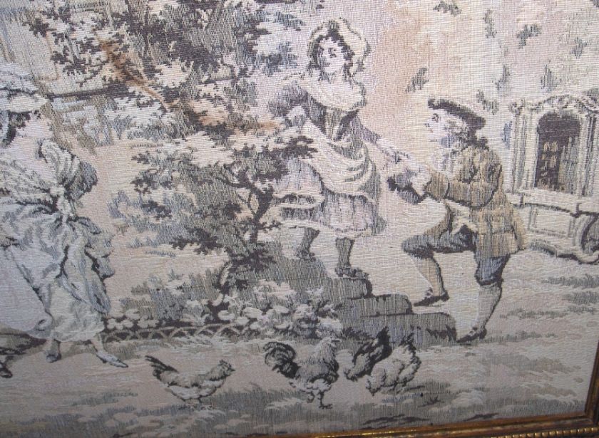 Up for sale is a gorgeous antique tapestry, probably French, of 