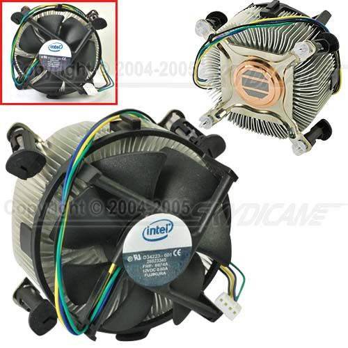 Intel Pentium LGA 775 CPU Cooling Fan Cooler Heatsink  