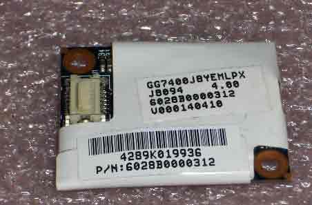 Toshiba Satellite L300 Modem 6028B0000312 Tested   