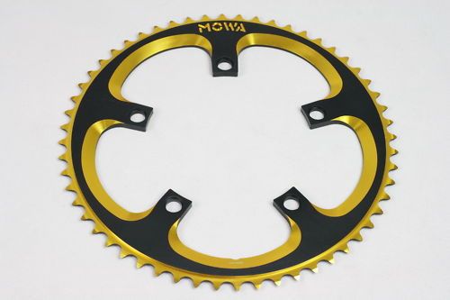 MOWA Chainring,Track,Fixed Gear,Folding Bike,56T,Golden  