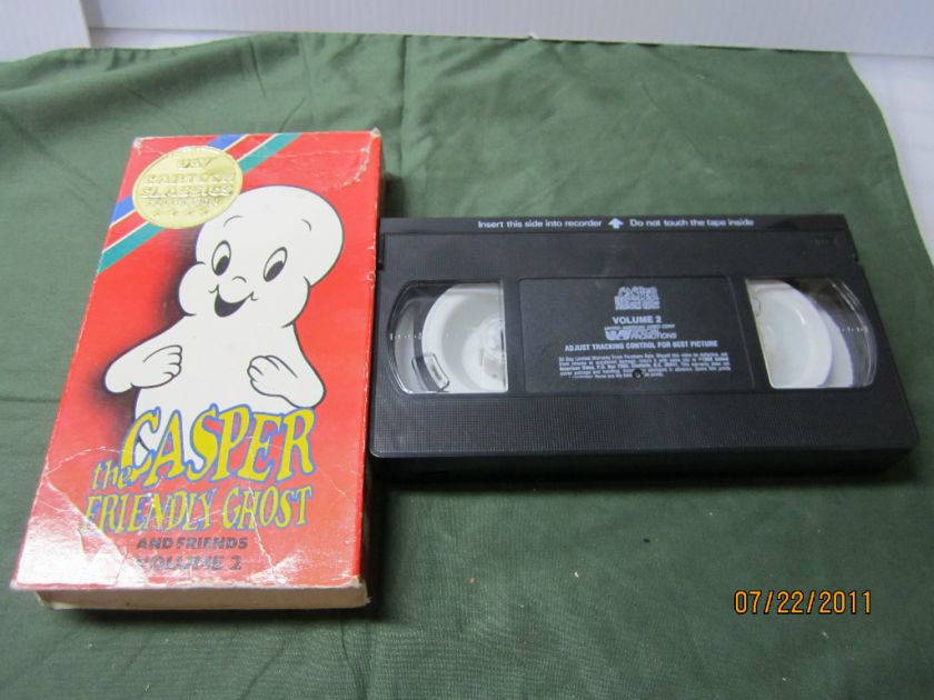 Casper the Friendly Ghost and Friends Volume 2 VHS  