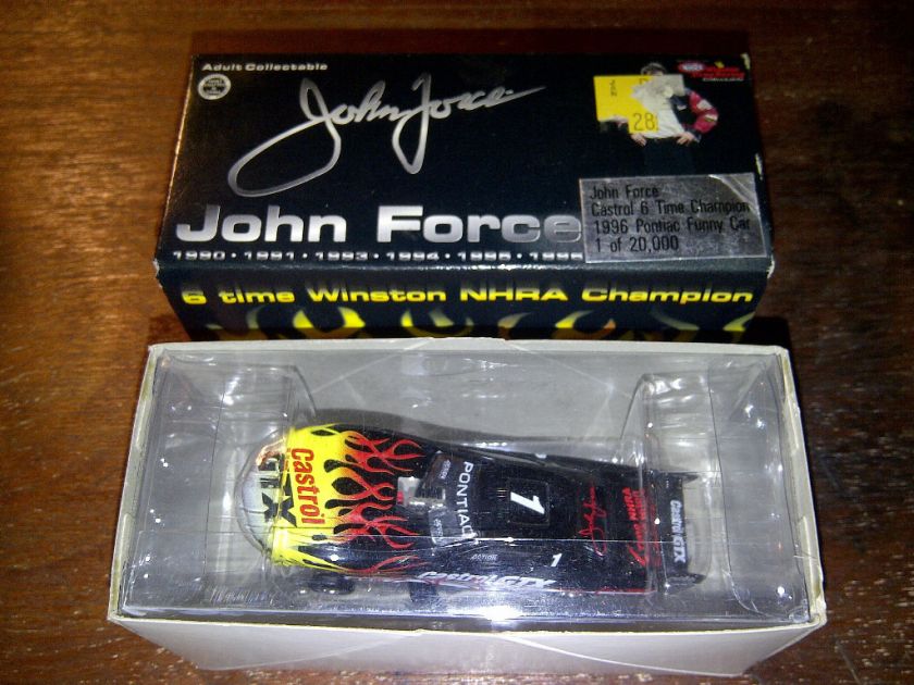   Force 1996 Pontiac Firebird Castrol GTX Funny Car 6 Time Champ  