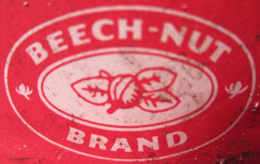 VINTAGE BEECH NUT COFFEE CAN 50 60s 3.5 X 5  