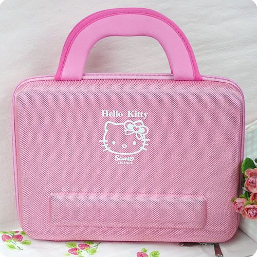 HelloKitty 10 Mini Laptop Case Computer Bag Pink 2914  