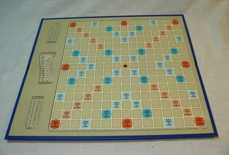 up for sale scrabble espanol spanish edition game is complete