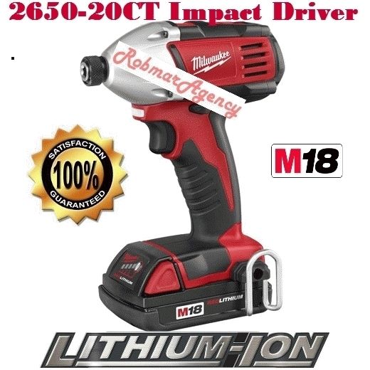 Milwaukee   M18 Lithium Ion Hammer Drill & Impact  2697 22CT  