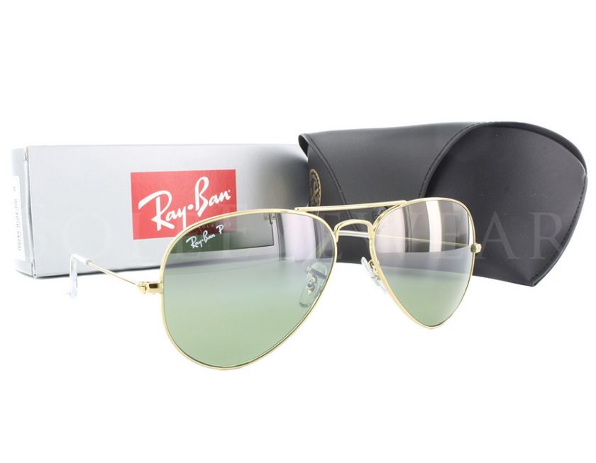   Ray Ban RB 3025 001 M4 Aviator Large Metal Polarized Sunglasses  