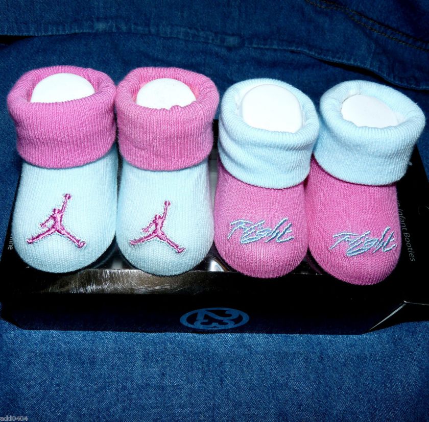Nike Air Jordan Newborn Baby Girl Booties Flight Logo New 2012 Style 