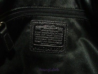 Coach Penelope Pebbled Leather Hobo Shoulder Bag Purse Black 16535 