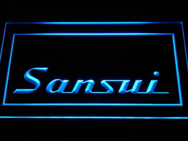 k153 b Sansui Home Theater Audio System Neon Light Sign  