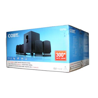   CSP96 300 Watt 5.1 Channel Surround Sound Home Theater Speaker System